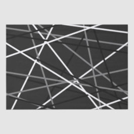 Papel De Seda Cinza de Violão Strik Preto