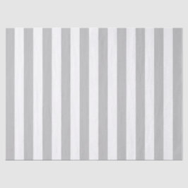 Papel De Seda Cinzas Elegantes e Padrão Striped Branco