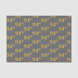 Papel De Seda Cinzas, evento do ouro 94th do falso