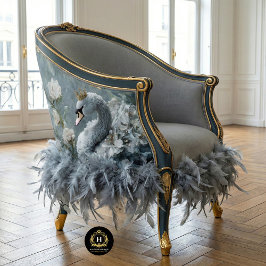 Papel De Seda Cinzas Graciosas Nadar Dourada Folha Floral da Cor