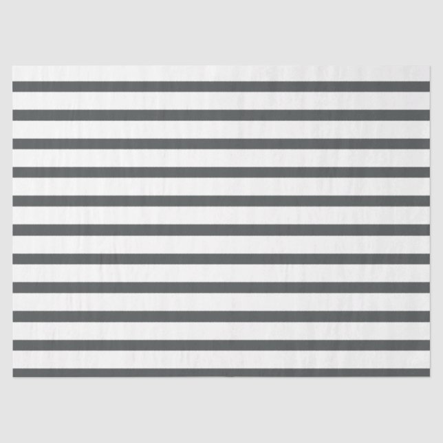 Papel De Seda Cinzas White Stripes (Frente )