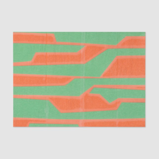 Papel De Seda Circuito Moderno I (Frente )