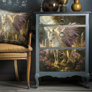 Papel De Seda Círculo Céltico Pobre Branco Pegasus