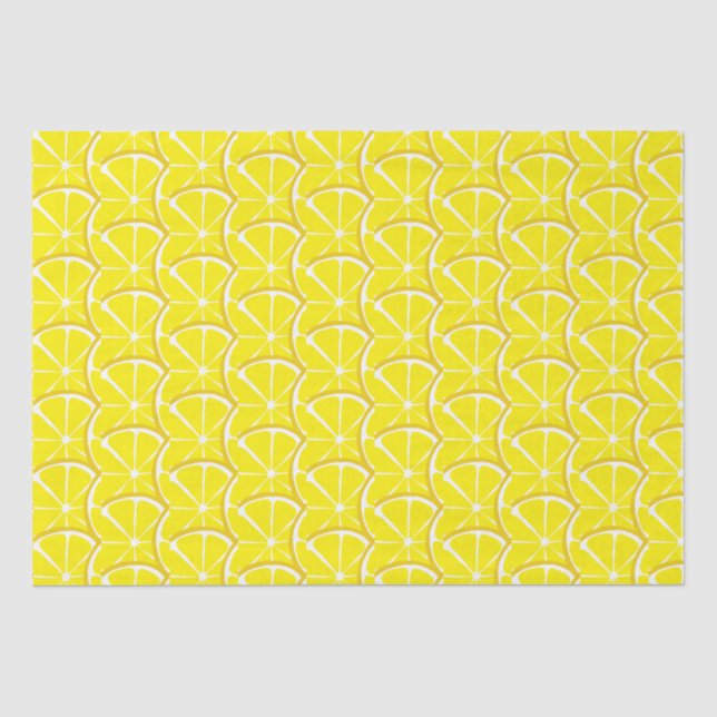 Papel De Seda Citrus Lemon Tissue Paper (Frente )