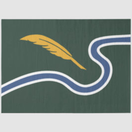 Papel De Seda City Flag of Northampton (Massachusetts, EUA)