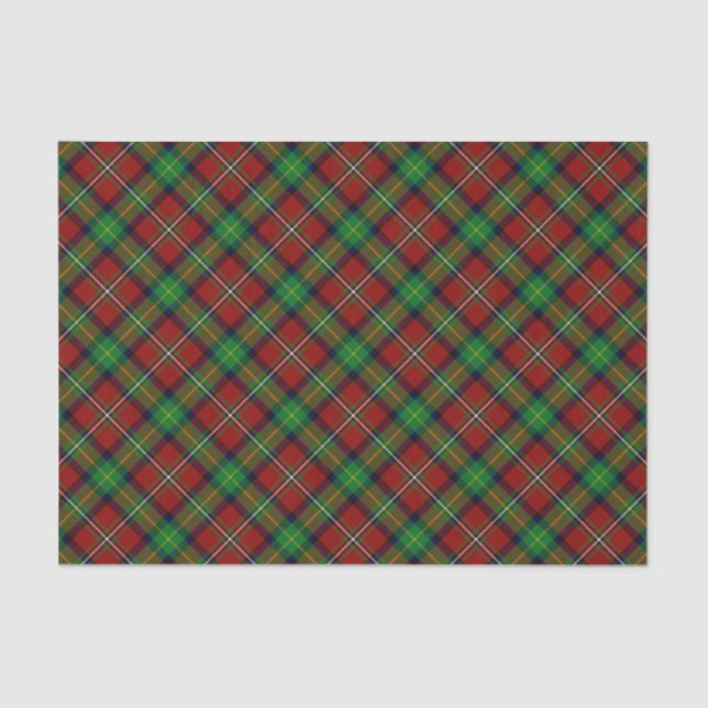 Papel De Seda Clan Boyd Tartan (Frente )
