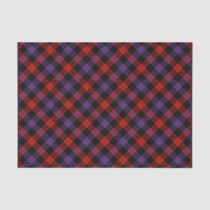 Papel De Seda Clan Brown Tartan