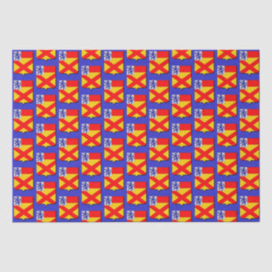 Papel De Seda Clan Bruce Casaco de Braços Padrão