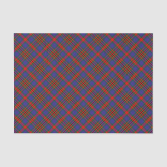 Papel De Seda Clan Carnegie Tartan (Frente )