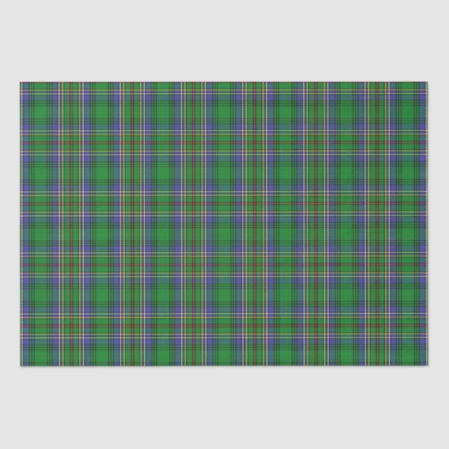 Papel De Seda Clan Cockburn Tartan (Frente )