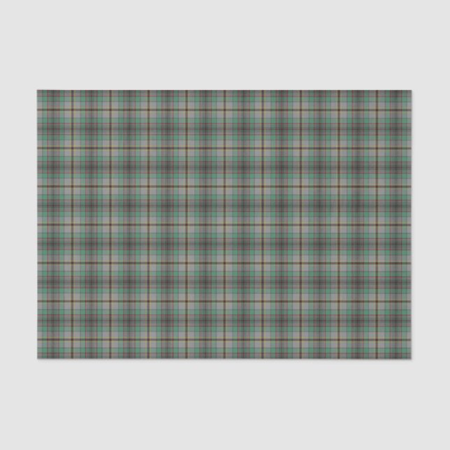 Papel De Seda Clan Craig Tartan (Frente )