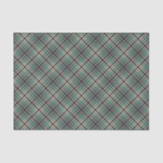 Papel De Seda Clan Craig Tartan Tissue Paper (Frente )