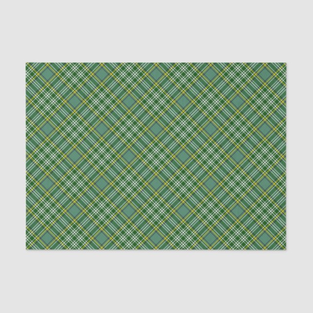 Papel De Seda Clan Currie Tartan (Frente )
