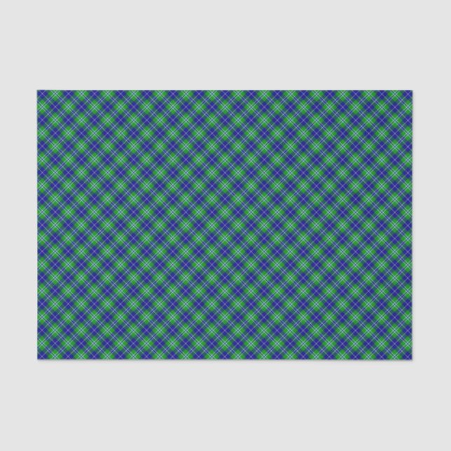 Papel De Seda Clan Douglas Tartan (Frente )