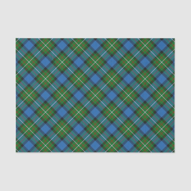Papel De Seda Clan Ferguson Tartan Tissue Paper (Frente )