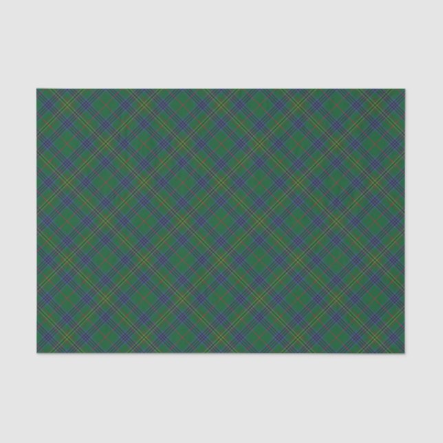 Papel De Seda Clan Kennedy Tartan (Frente )