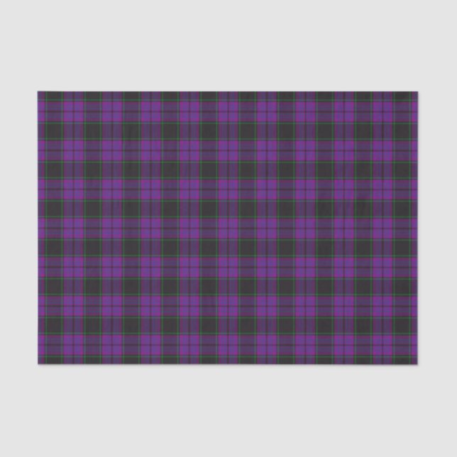 Papel De Seda Clan Laird Tartan (Frente )
