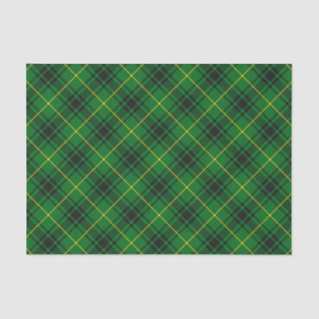 Papel De Seda Clan MacArthur Tartan (Frente )