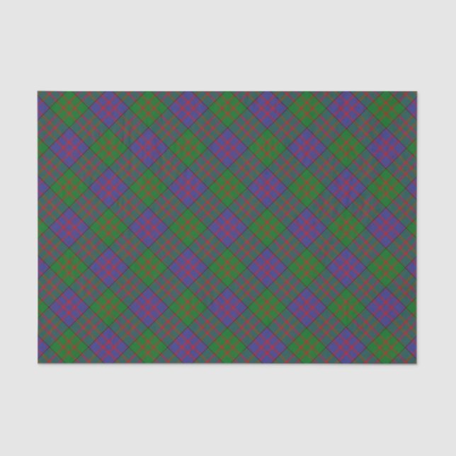 Papel De Seda Clan MacDonald Tartan Tissue Paper (Frente )