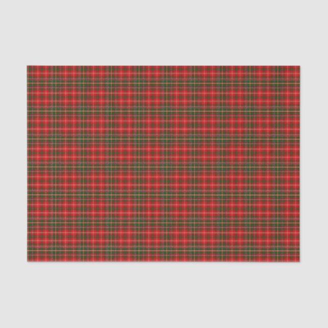 Papel De Seda Clan MacDougall Tartan (Frente )