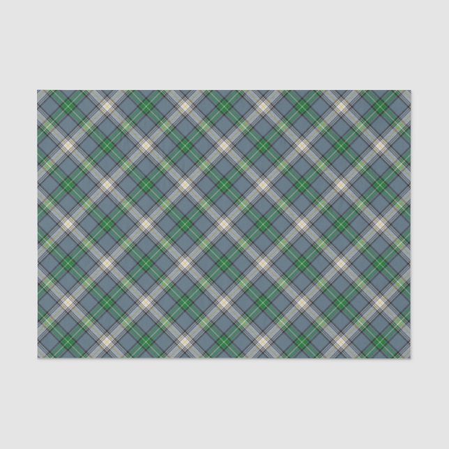 Papel De Seda Clan MacDowall Tartan (Frente )