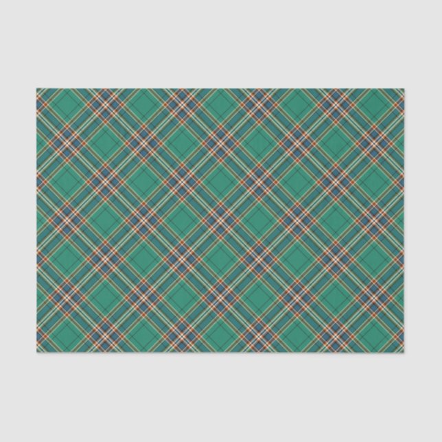 Papel De Seda Clan MacFarlane Caça Antigo Tartan (Frente )