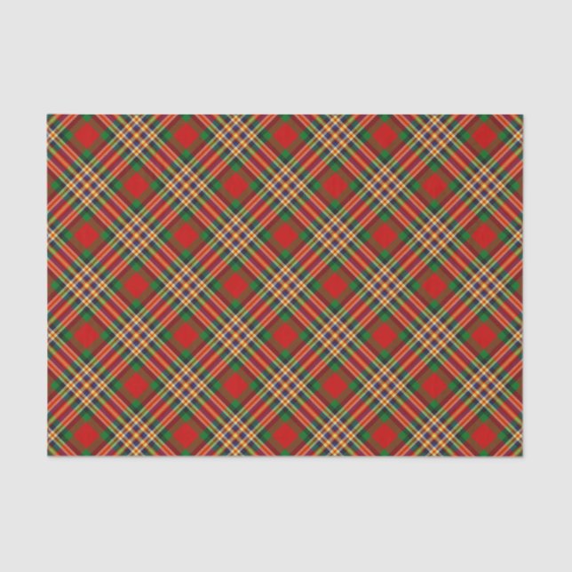 Papel De Seda Clan MacGill Tartan Tissue Paper (Frente )