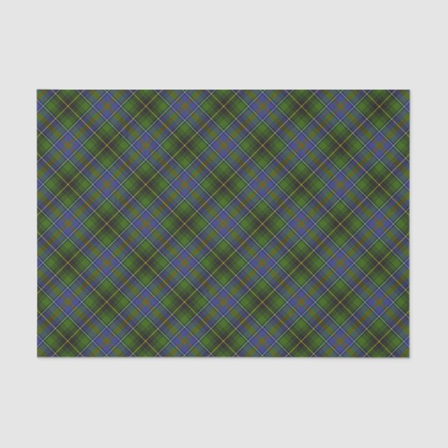 Papel De Seda Clan MacInnes Tartan (Frente )