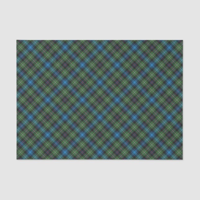 Papel De Seda Clan MacKenzie Tartan Tissue Paper (Frente )