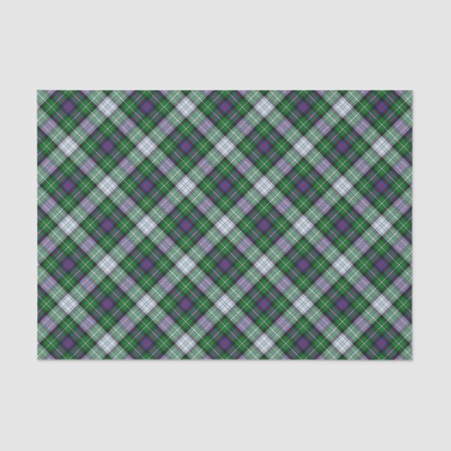 Papel De Seda Clan MacKenzie Vestir Tartan Tissue Paper (Frente )