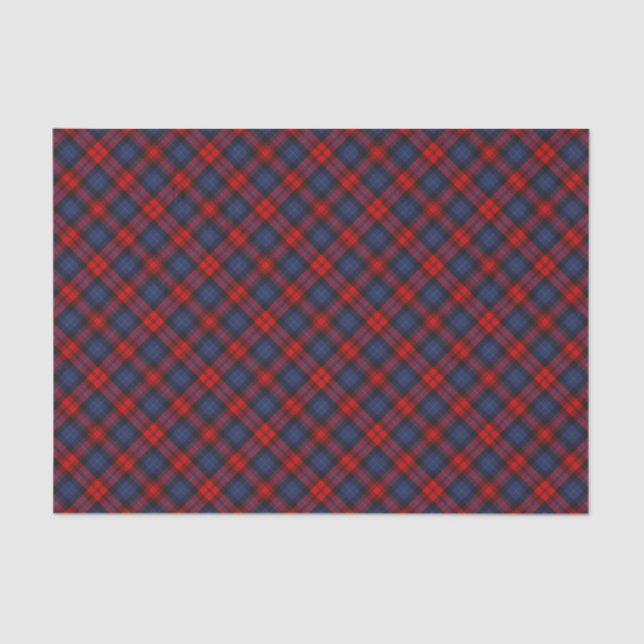 Papel De Seda Clan MacLachlan Tartan (Frente )