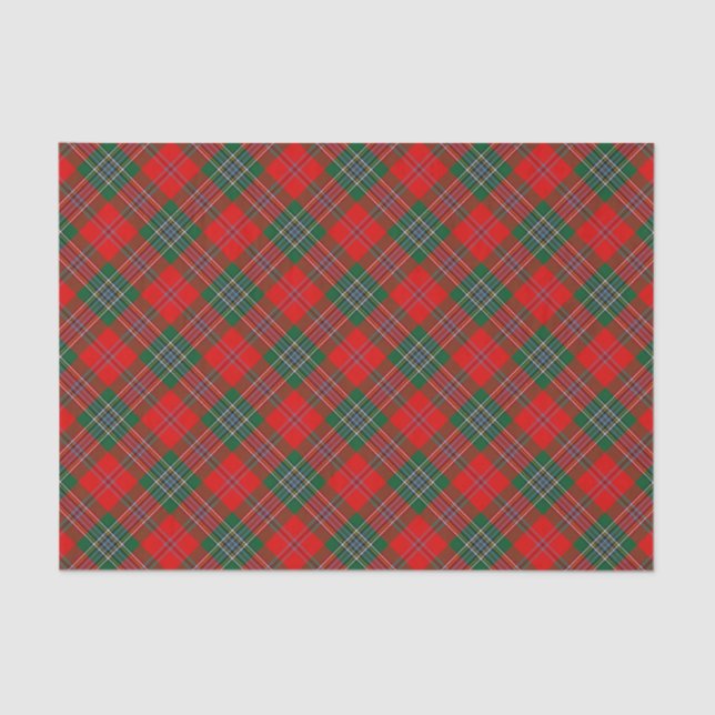 Papel De Seda Clan MacLean Tartan (Frente )