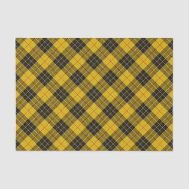Papel De Seda Clan Macleod de Lewis Tartan (Frente )