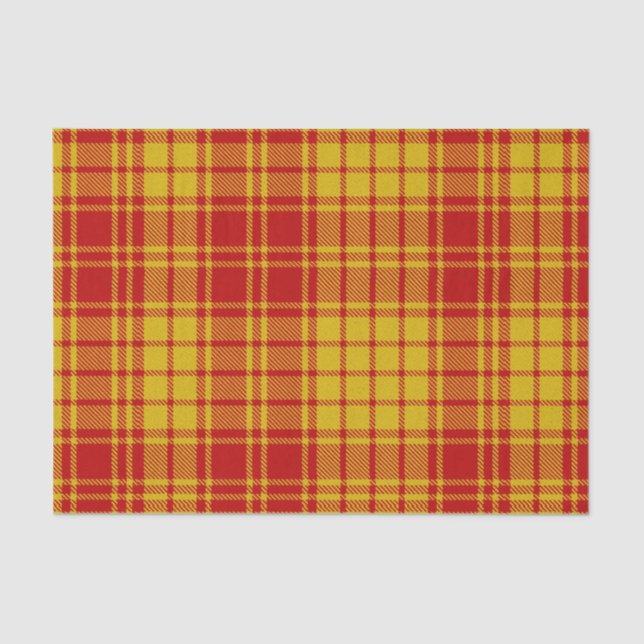 Papel De Seda Clan MacMillan Tartan (Frente )
