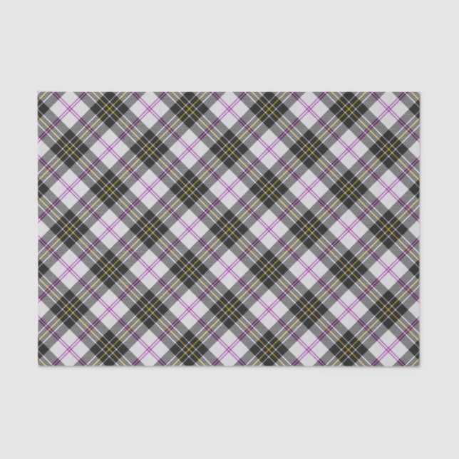 Papel De Seda Clan MacPherson Vestir Tartan Tissue Paper (Frente )