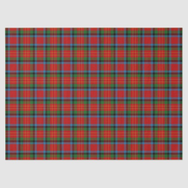 Papel De Seda Clan Sturrock Tartan (Frente )