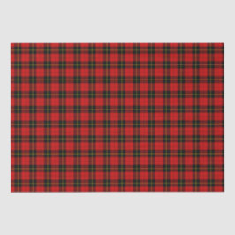 Papel De Seda Clan Wallace Tartan