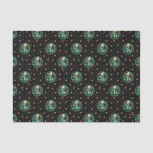 Papel De Seda Clark Griswold Christmas Wreath Pattern