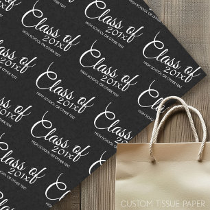 Papel De Seda Classe com Ano e Segundo grau Personalizados