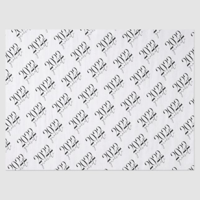 Papel De Seda Classe de graduação de 2022 (Frente )