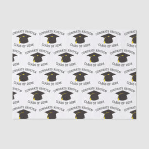 Papel De Seda Classe personalizada do presente de Boné de format