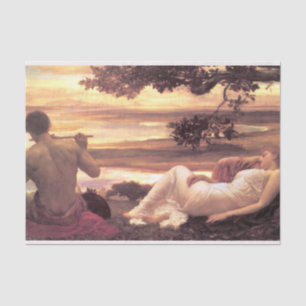 Papel De Seda Classical Idyll (por Frederic Leighton)