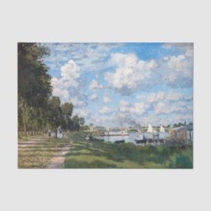 Papel De Seda Claude Monet - A Bacia em Argenteuil