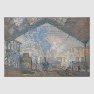 Papel De Seda Claude Monet - A Estação Saint-Lazare