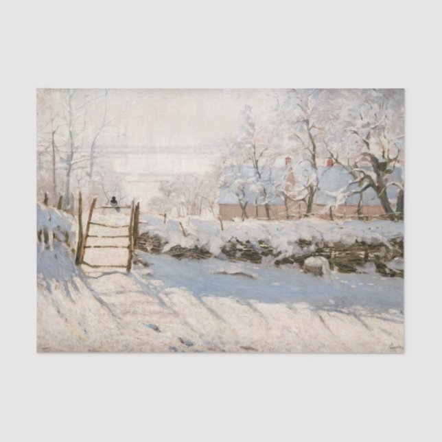 Papel De Seda Claude Monet - A Pega (Frente )