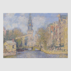 Papel De Seda Claude Monet - A Zuiderkerk, Amsterdã