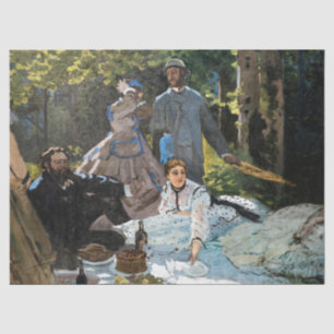 Papel De Seda Claude Monet - Almoço na Relva, Painel Direito