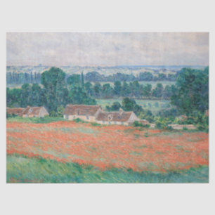 Papel De Seda Claude Monet - Campo de Papoulas, Giverny
