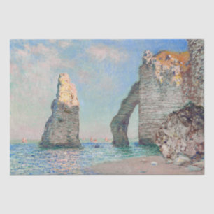 Papel De Seda Claude Monet - Cliff em Etretat
