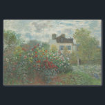 Papel De Seda Claude Monet é o Jardim do Artista em Argenteuil<br><div class="desc">Claude Monet é o Jardim do Artista em Argenteuil</div>